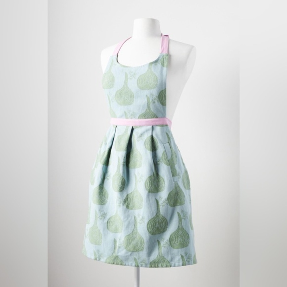 Anthropologie Leva Jacquard Apron